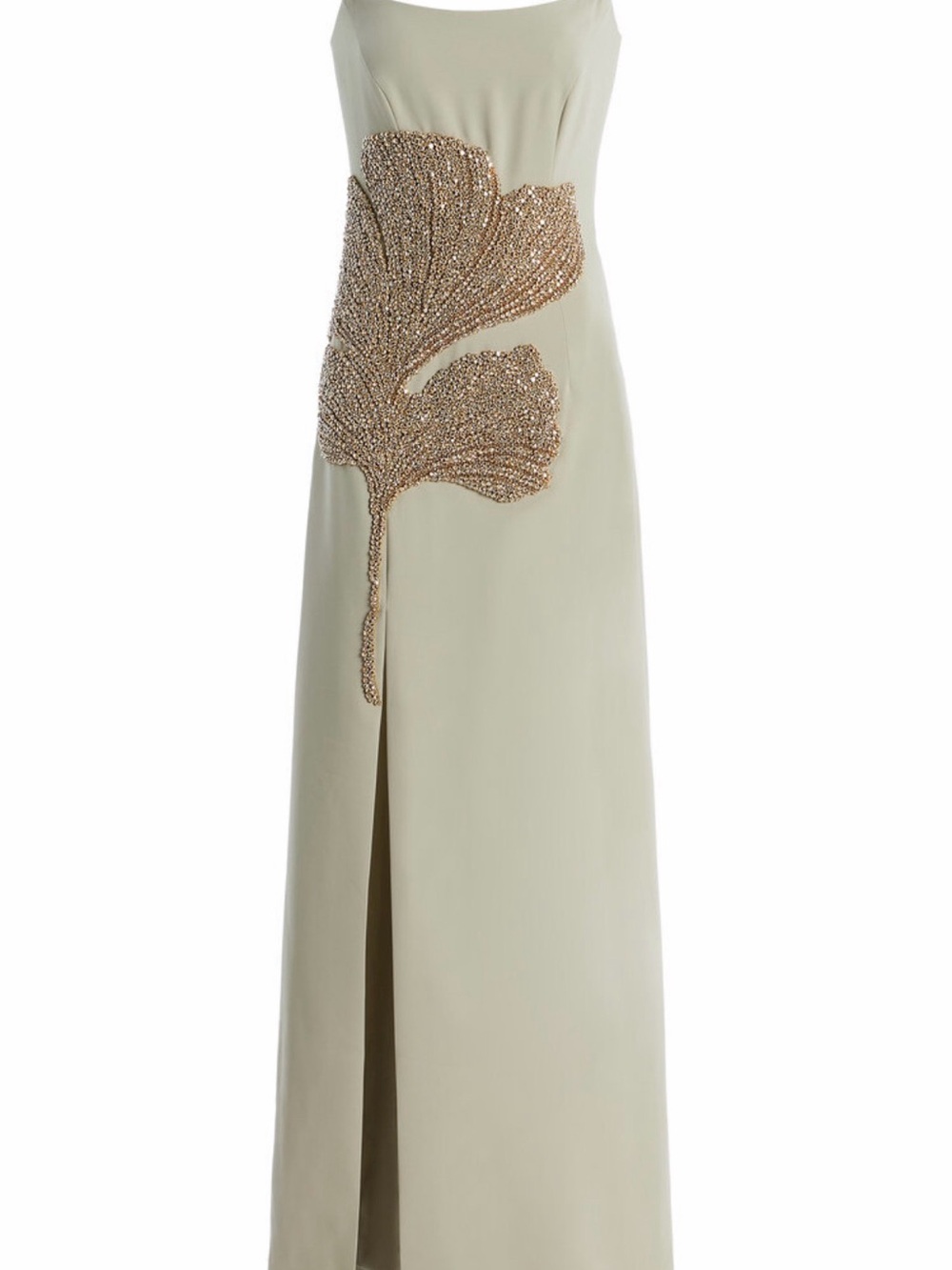 Elegant Cream Beaded Gown - Women's Wedding Dress